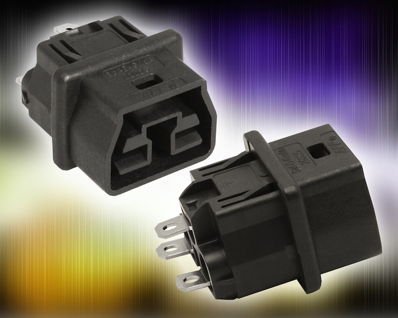 Halogen-free Saf-D-Grid DC power connector from Anderson Power Products offers greener alternative